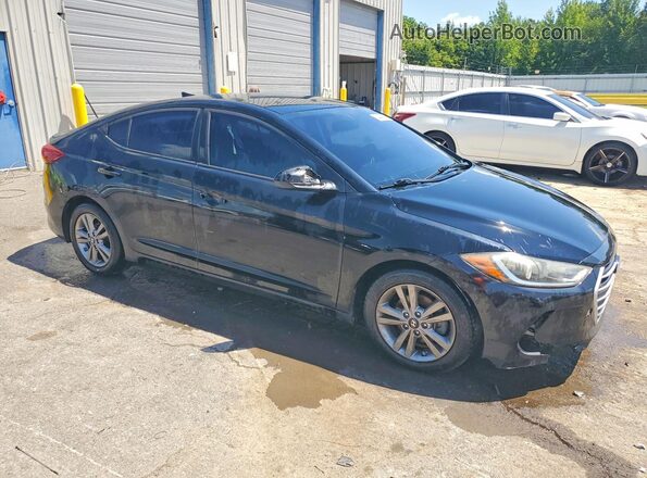 KMHD84LF9HU074857 2017 HYUNDAI ELANTRA Black Առջևի աջ