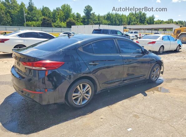 KMHD84LF9HU074857 2017 HYUNDAI ELANTRA Black Հետևի աջ