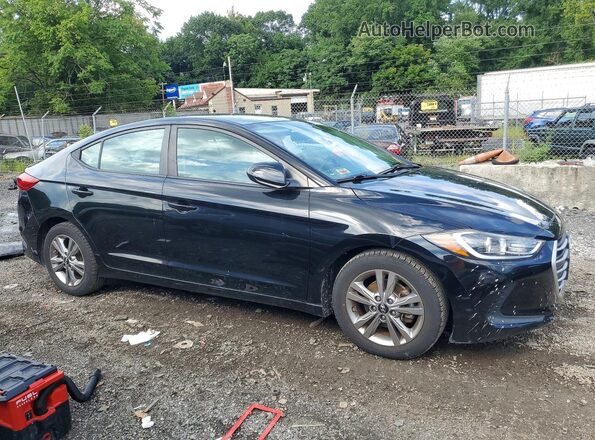 KMHD84LF9HU156507 2017 HYUNDAI ELANTRA Black Առջևի աջ