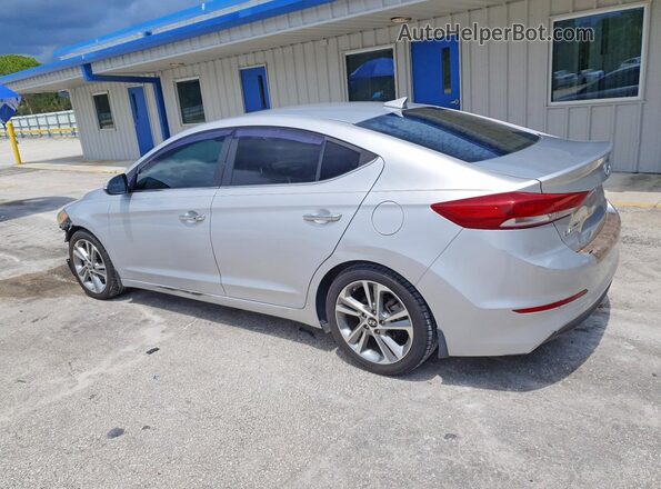 KMHD84LF9HU223865 2017 HYUNDAI ELANTRA Silver Tył lewy