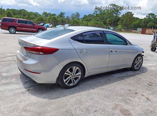 KMHD84LF9HU223865 2017 HYUNDAI ELANTRA Silver Tył prawy
