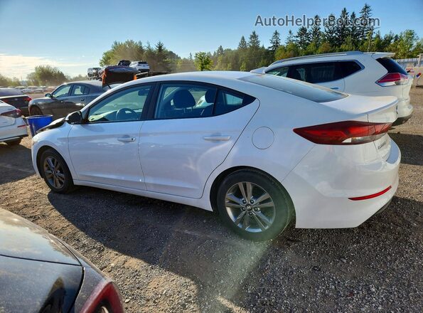 KMHD84LF9HU267901 2017 HYUNDAI ELANTRA White Tył lewy