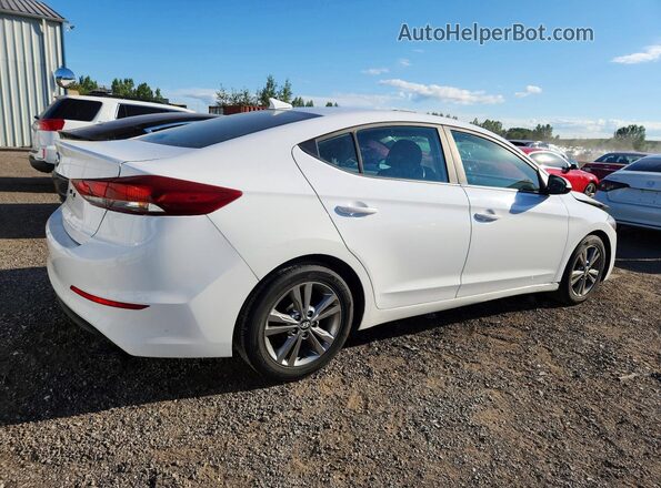KMHD84LF9HU267901 2017 HYUNDAI ELANTRA White Tył prawy
