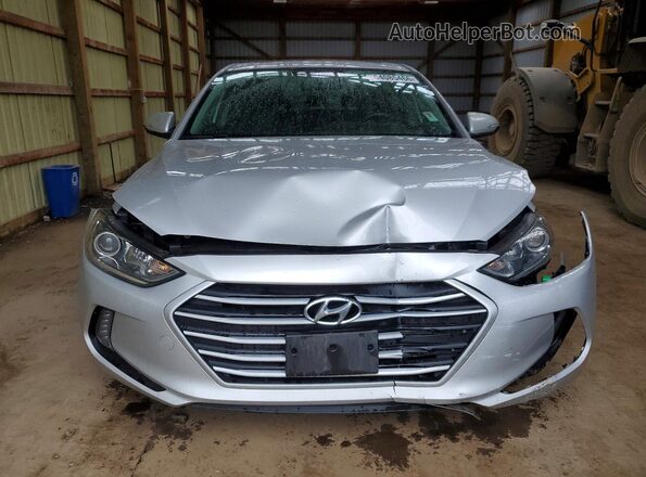 KMHD84LF9HU404027 2017 HYUNDAI ELANTRA Silver წინა ხედი