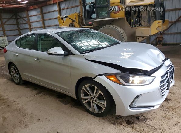 KMHD84LF9HU404027 2017 HYUNDAI ELANTRA Silver წინა მარჯვენა
