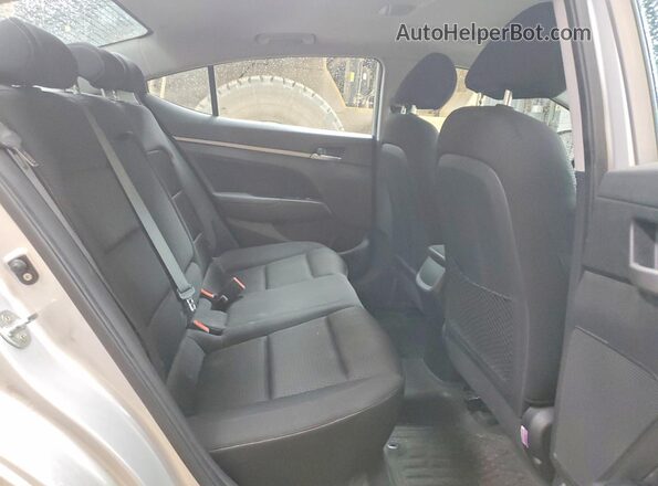 KMHD84LF9HU404027 2017 HYUNDAI ELANTRA Silver უკანა სავარძლების ხედი