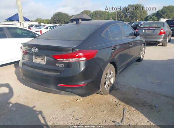KMHD84LF9JU493152 2018 HYUNDAI ELANTRA Black Rear right