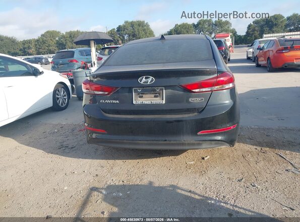 KMHD84LF9JU493152 2018 HYUNDAI ELANTRA Black 