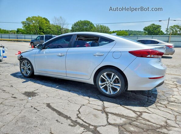 KMHD84LF9JU524299 2018 HYUNDAI ELANTRA Silver Tył lewy