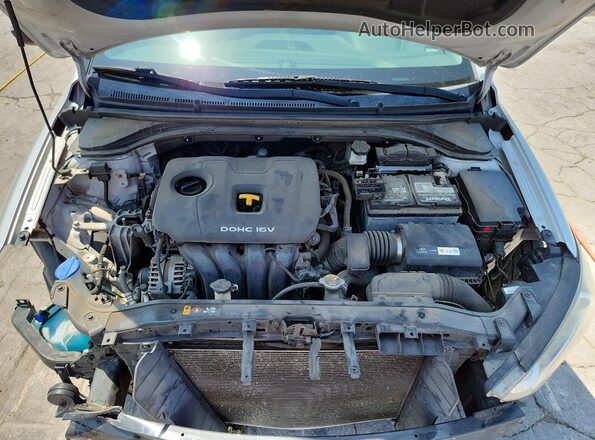 KMHD84LF9JU524299 2018 HYUNDAI ELANTRA Silver Widok wnętrza z tyłu