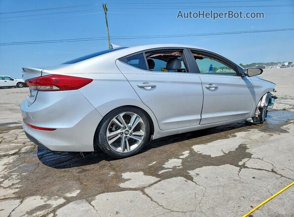 KMHD84LF9JU524299 2018 HYUNDAI ELANTRA Silver Tył prawy