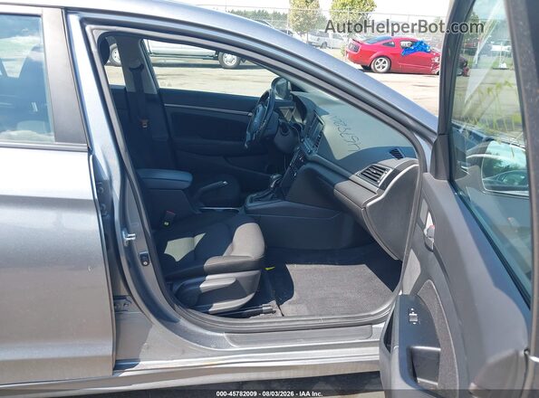 KMHD84LF9JU609773 2018 HYUNDAI ELANTRA Gray Widok wnętrza z przodu