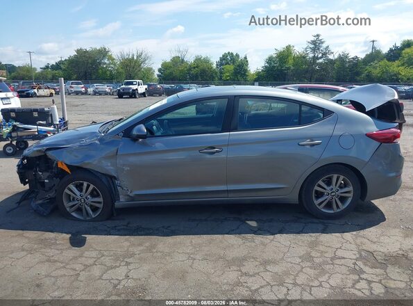 KMHD84LF9JU609773 2018 HYUNDAI ELANTRA Gray Widok wnętrza 360 stopni