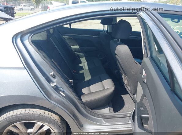 KMHD84LF9JU609773 2018 HYUNDAI ELANTRA Gray Widok naklejki z numerem VIN