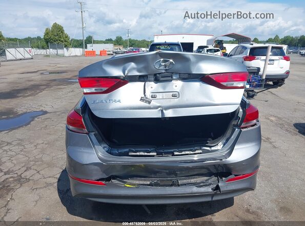KMHD84LF9JU609773 2018 HYUNDAI ELANTRA Gray 