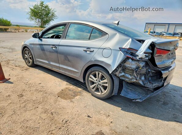 KMHD84LF9JU636360 2018 HYUNDAI ELANTRA Gray Tył lewy