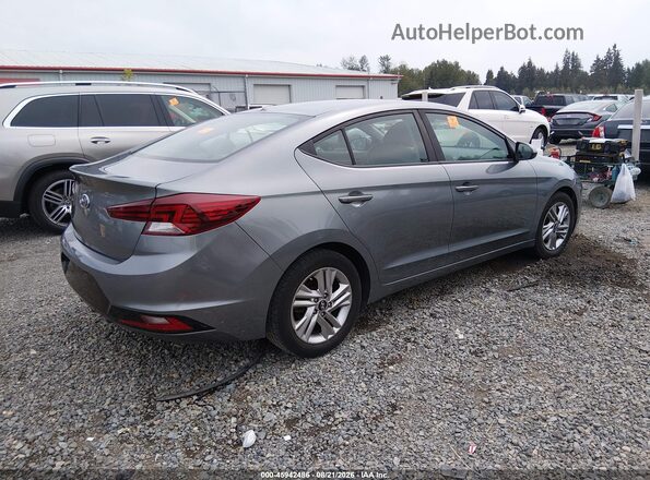 KMHD84LF9KU746908 2019 HYUNDAI ELANTRA Gray უკანა მარჯვენა