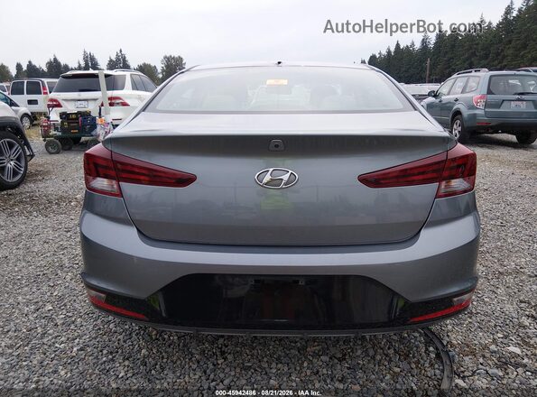 KMHD84LF9KU746908 2019 HYUNDAI ELANTRA Gray 