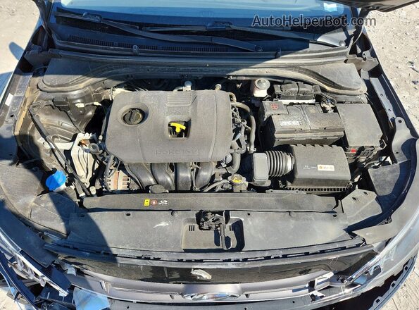 KMHD84LF9KU778032 2019 HYUNDAI ELANTRA Черный Вид задней части салона