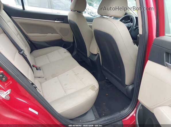 KMHD84LF9LU036652 2020 HYUNDAI ELANTRA Red VIN կոդի պիտակի տեսք