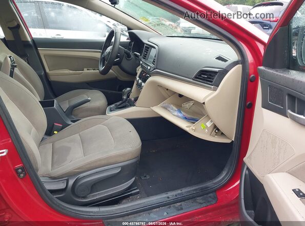 KMHD84LF9LU036652 2020 HYUNDAI ELANTRA Red Սալոնի դիմացի տեսք
