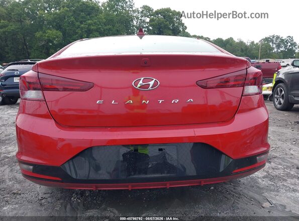 KMHD84LF9LU036652 2020 HYUNDAI ELANTRA Red 