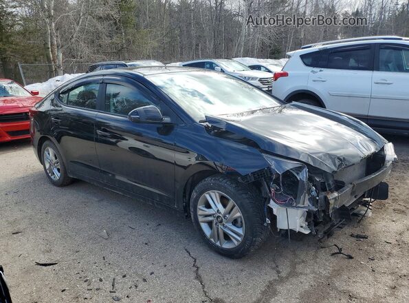 KMHD84LF9LU101631 2020 HYUNDAI ELANTRA Black Front right