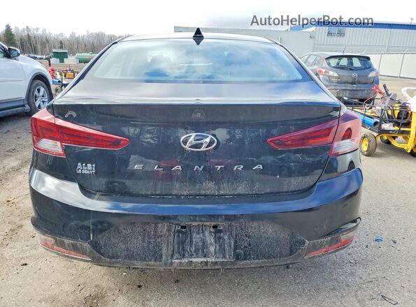 KMHD84LF9LU101631 2020 HYUNDAI ELANTRA Black Rear view