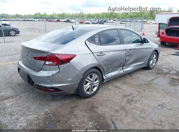 KMHD84LF9LU105842 2020 HYUNDAI ELANTRA Серый Задняя правая четверть