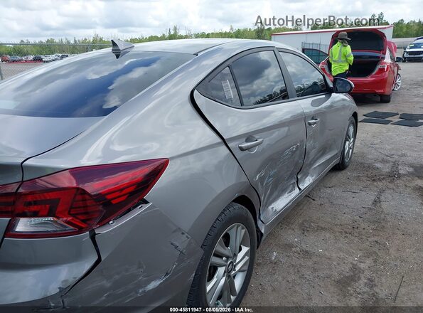 KMHD84LF9LU105842 2020 HYUNDAI ELANTRA Серый Вид спереди