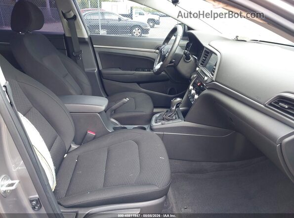 KMHD84LF9LU105842 2020 HYUNDAI ELANTRA Серый Вид салона спереди