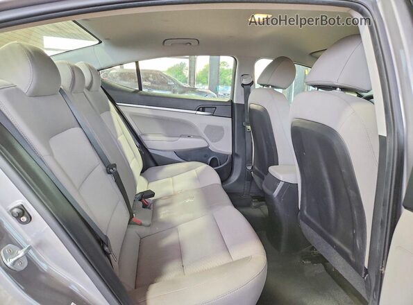 KMHD84LF9LU941585 2020 HYUNDAI ELANTRA Gray Vista de los asientos traseros