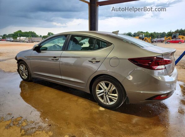 KMHD84LF9LU941585 2020 HYUNDAI ELANTRA Gray Trasero izquierdo