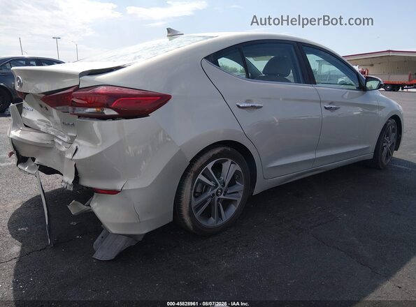 KMHD84LFXHU063270 2017 HYUNDAI ELANTRA Tan Հետևի աջ