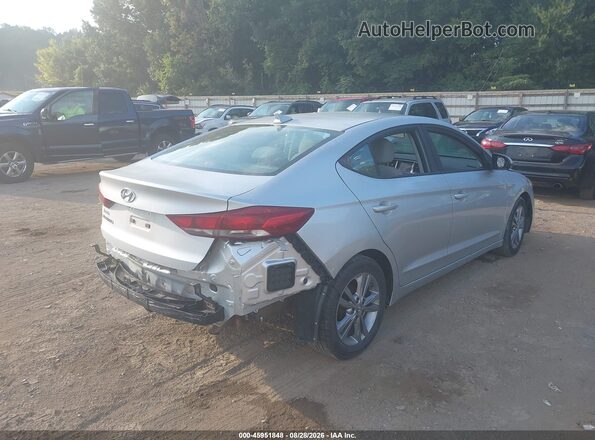 KMHD84LFXHU064368 2017 HYUNDAI ELANTRA Silver Tył prawy