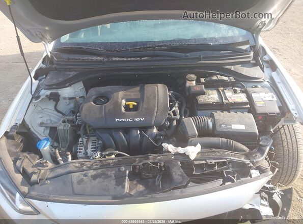 KMHD84LFXHU064368 2017 HYUNDAI ELANTRA Silver Widok z tyłu