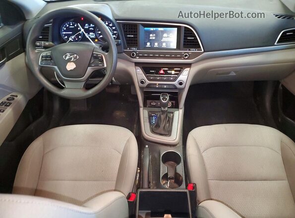 KMHD84LFXHU142566 2017 HYUNDAI ELANTRA Red Առջևի վահանակի տեսք
