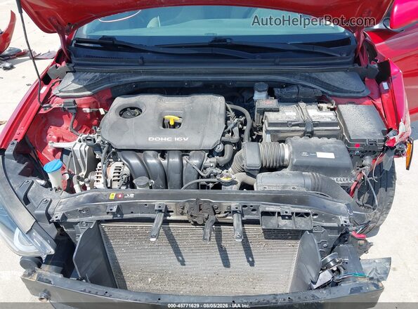 KMHD84LFXHU208369 2017 HYUNDAI ELANTRA Red Հետևի տեսք