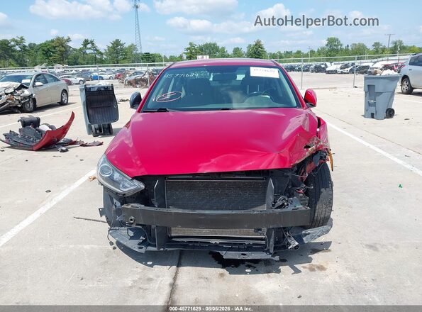 KMHD84LFXHU208369 2017 HYUNDAI ELANTRA Red Սալոնի հետևի տեսք