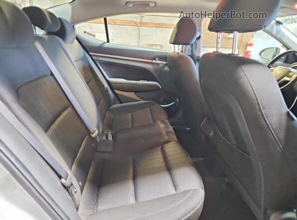 KMHD84LFXHU249987 2017 HYUNDAI ELANTRA Silver Հետևի նստատեղերի տեսք