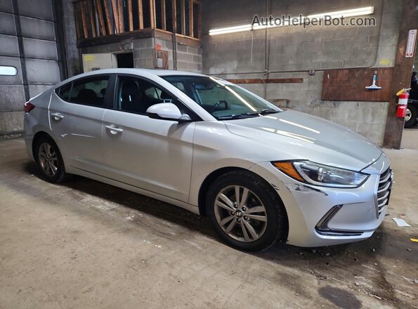 KMHD84LFXHU249987 2017 HYUNDAI ELANTRA Silver Առջևի աջ
