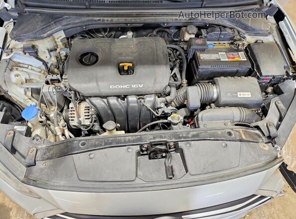 KMHD84LFXHU249987 2017 HYUNDAI ELANTRA Silver Սալոնի հետևի տեսք