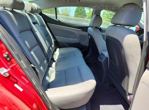 KMHD84LFXHU262965 2017 HYUNDAI ELANTRA Red Вид задніх сидінь
