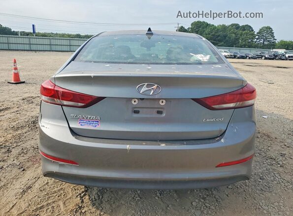 KMHD84LFXHU263792 2017 HYUNDAI ELANTRA Silver Vista trasera