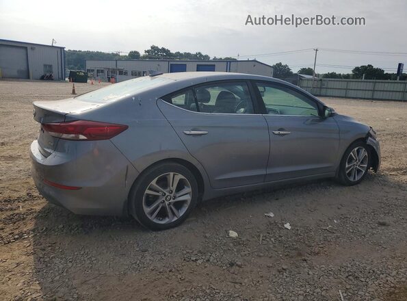 KMHD84LFXHU263792 2017 HYUNDAI ELANTRA Silver Trasero derecho