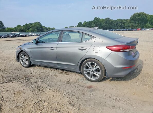 KMHD84LFXHU263792 2017 HYUNDAI ELANTRA Silver Trasero izquierdo