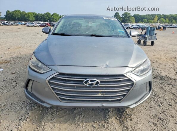 KMHD84LFXHU263792 2017 HYUNDAI ELANTRA Silver Vista frontal