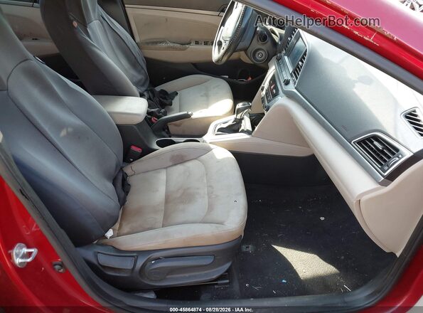 KMHD84LFXHU426036 2017 HYUNDAI ELANTRA Burgundy Vista interior delantera