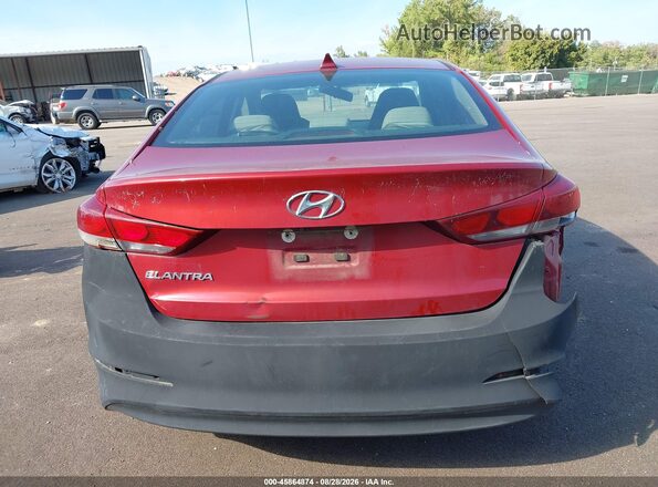 KMHD84LFXHU426036 2017 HYUNDAI ELANTRA Burgundy 