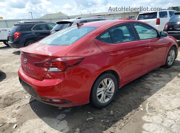 KMHD84LFXKU736811 2019 HYUNDAI ELANTRA Red Rear right
